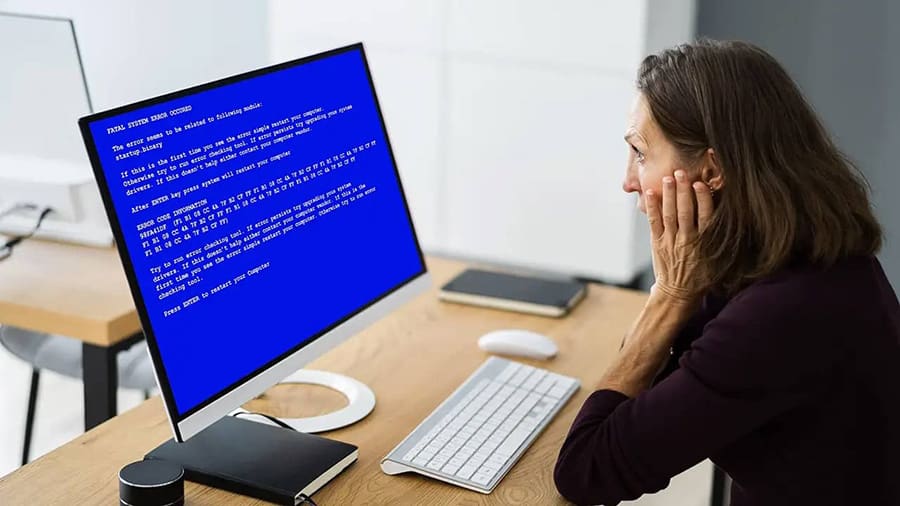 Does Blue Screen Damage Computer