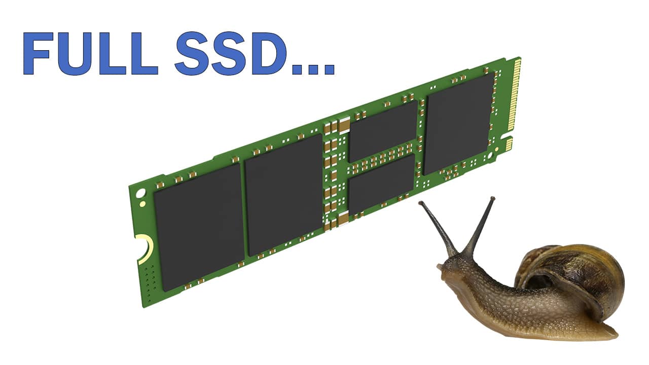 Why Do SSDs Slow Down When They're Full?