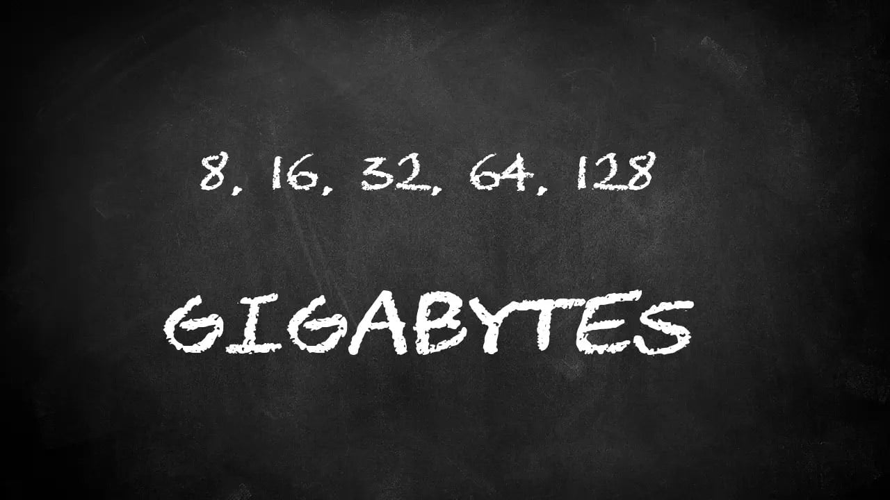 Why is RAM Always in Powers of 2?